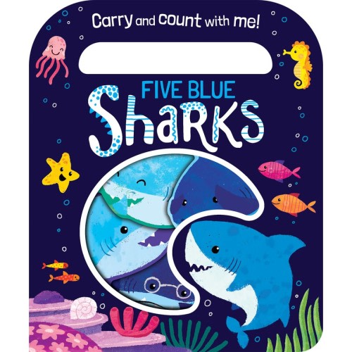 Count & Carry: Five Blue Sharks | BIG W