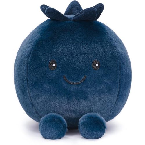 8 inch Cute Blueberry Plush Toy with Legs Soft Stuffed Doll Berry Fruit Plushie for Birthday Gift