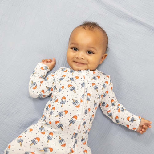 Astro Pop - 2 Way Zipper Footie