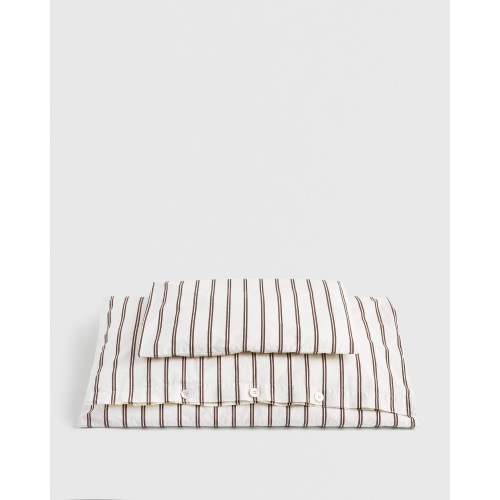 Tekla Fabrics Kids’ bedding set – Hopper Stripes