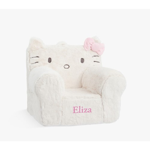 Anywhere Chair®, Hello Kitty® Faux Fur Ivory
