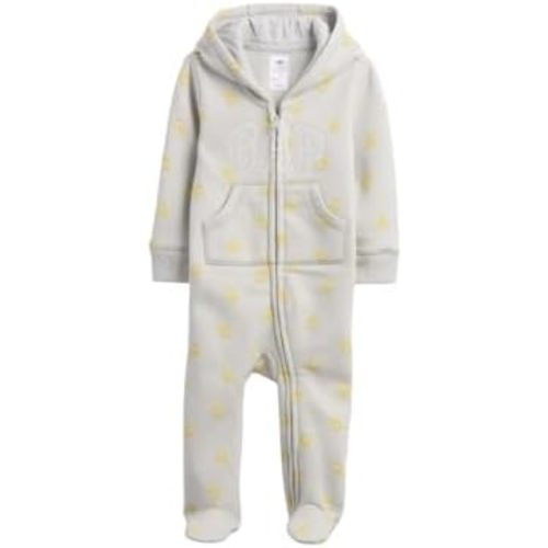 GAP Unisex Baby Two Way Zip Footed One-piece Outfit