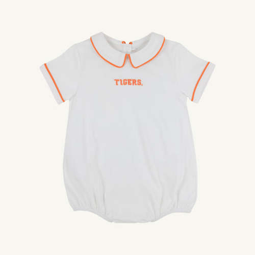 Clemson Short Sleeve Biltmore Bubble - Worth Avenue White