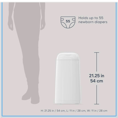 Smaller Diaper Genie Classic Diaper Pail Gift Set