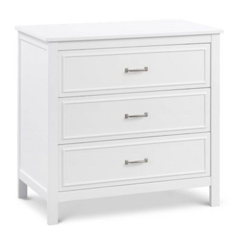 DaVinci Charlie 3-Drawer Dresser, Color: White