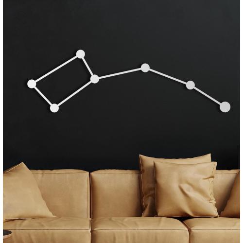 Little dipper wall decor, Ursa minor wall art, Constellation, Wooden decorations