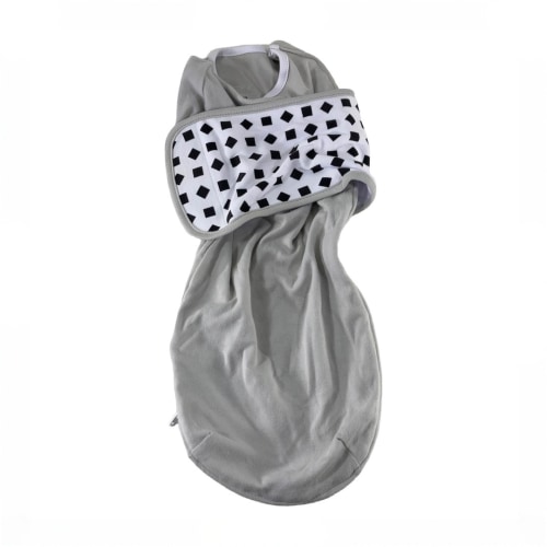 Nanit Breathing Wear Swaddle, Large (3-6m), Pebble Grey