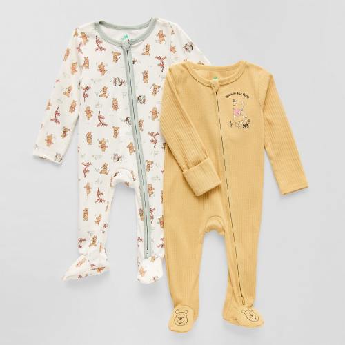 Baby Unisex 2-pc. Winnie The Pooh Sleep and Play, Color: Yellow - JCPenney