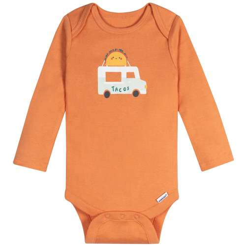 6-Pack Baby Neutral Pretzels Long Sleeve Onesies® Bodysuits – Gerber Childrenswear