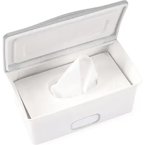 Amazon.com : Ubbi Baby Wipes Dispenser, Baby Wipes Case, Baby Wipes Holder With Weighted Plate, Keeps Wipes Fresh And Non-Slip Rubber Feet, Gray : Baby
