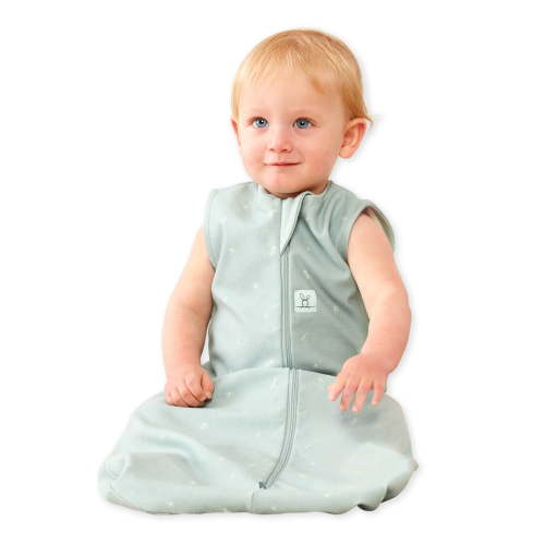 ergoPouch Baby Sleep Sack 1.0 TOG, Organic Cotton & Bamboo Wearable Blanket, Sage, 3-12 Months