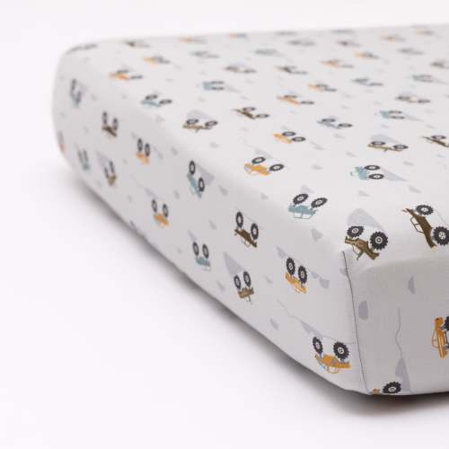 Monster Trucks Crib Sheet – Brave Little Ones