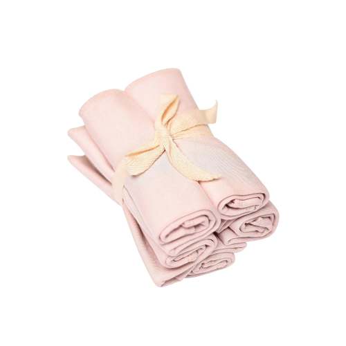 Bamboo Baby Washcloth 5-Pack in Blush Pink| Kyte Baby