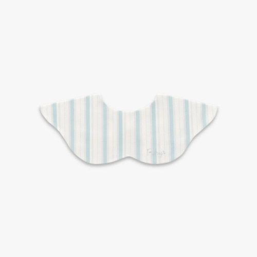 Seaside Stripes Winglet Bib - Blue | Gooselings