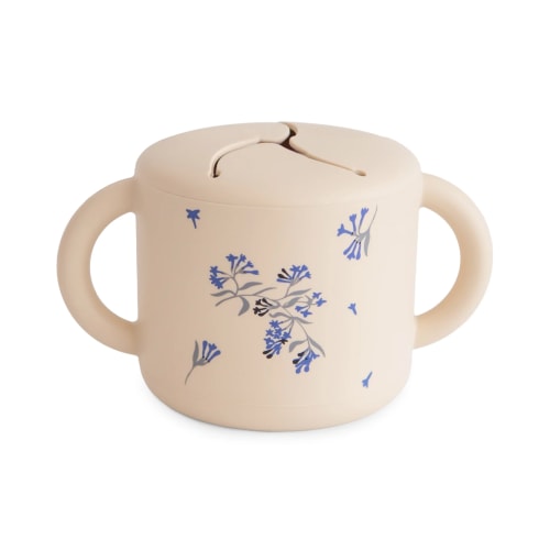Snack Cup (Lilac Flowers)