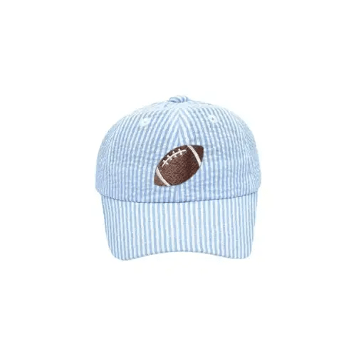 Brands We Love Football Seersucker Baseball Hat by Janie and Jack