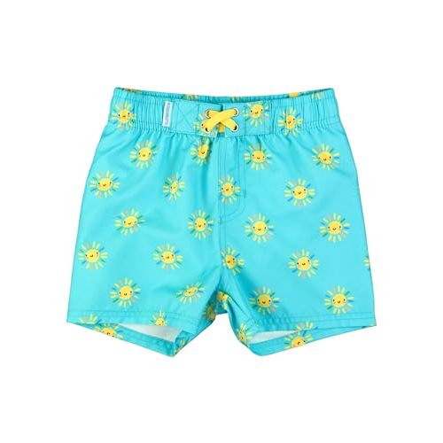 RUGGEDBUTTS Boys UPF50+ Sun Protection Novelty Swim Trunks