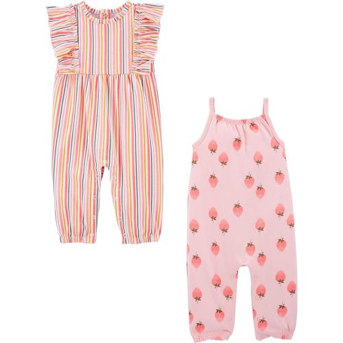 Simple Joys by Carter's baby-girls 2-pack Fashion Jumpsuits