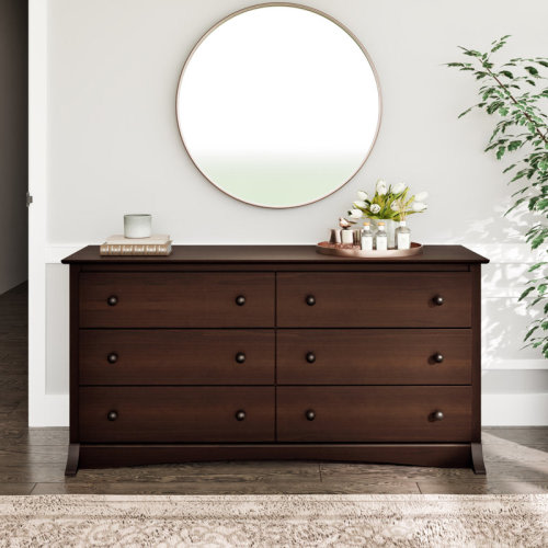Ebern Designs Wahhaj 6 Drawer Dresser & Reviews | Wayfair