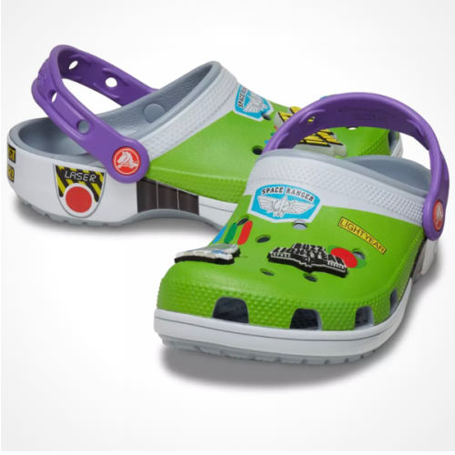Disney Pixar Toy Story Crocs Buzz Lightyear Classic Clog - Baby / Toddler - Blue Grey | Journeys