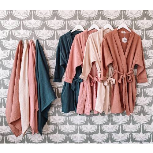 Gift for new moms, matching robe and swaddle set,Maternity robe and swaddle, hospital outfit, Maternity, Mom and baby set, first time mom