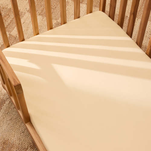 Eden Cotton - Butter Cot Fitted Sheet