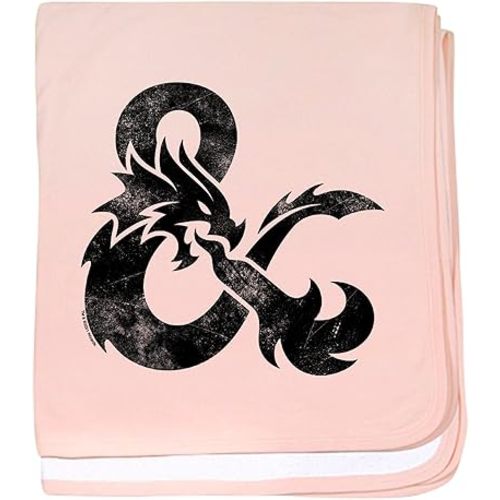 CafePress Dungeons and Dragons Ampersand Baby Blanket, Super Soft Newborn Swaddle