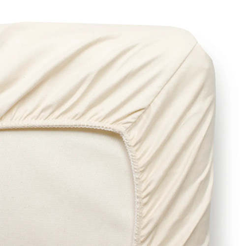 Naturepedic Organic Sateen Crib Sheets 300TC  - White