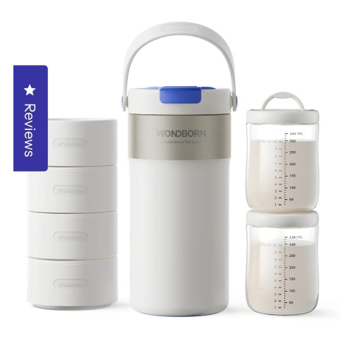 WONDBORN 22Oz Portable Breast Milk Cooler for Outdoors