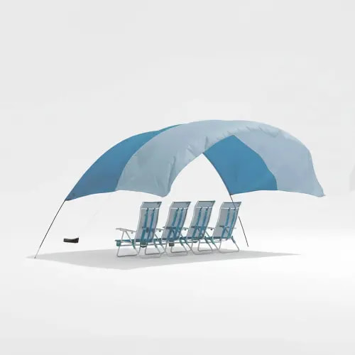 Shibumi Shade Classic with Quiet™ Canopy | Wind-Powered Beach Shade