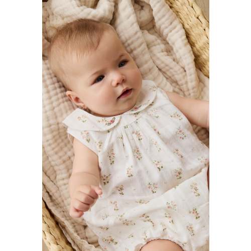 Organic Cotton Brynlee Playsuit - Josepha Egret
