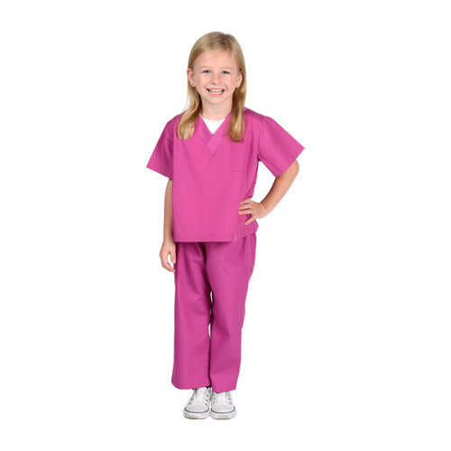 Jr. Doctor Scrubs, Pink - Aeromax Pretend Play, Play Tents & Vanities | Maisonette