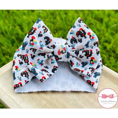 Roosters headwrap