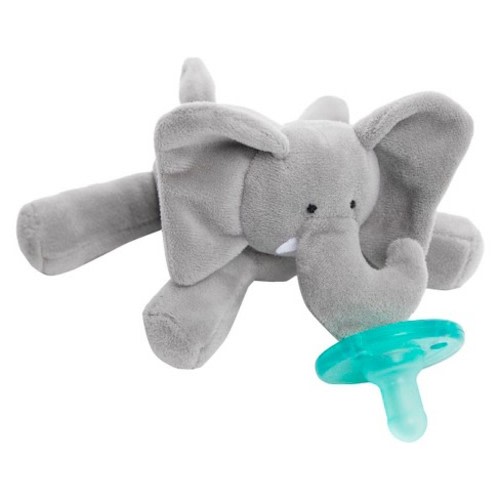 WubbaNub® Elephant Pacifier - Gray
