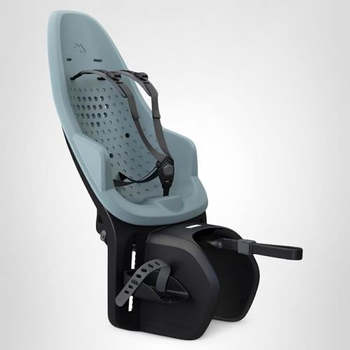 Thule Yepp 2 Mounted Child Bike seat, Adjustable footrests, 5-Point Harness and Easy to Mount Design