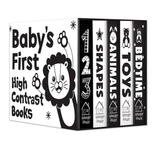 Baby’s First High-Contrast Books: Boxed Set (High Contrast Board Books)
