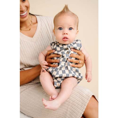 Cloud Muslin™ Bubble Romper - Miles