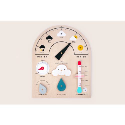 The Original Weather Station - Montessori Weather Chart