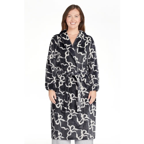 Joyspun Women's Plush Robe, Sizes S-3X