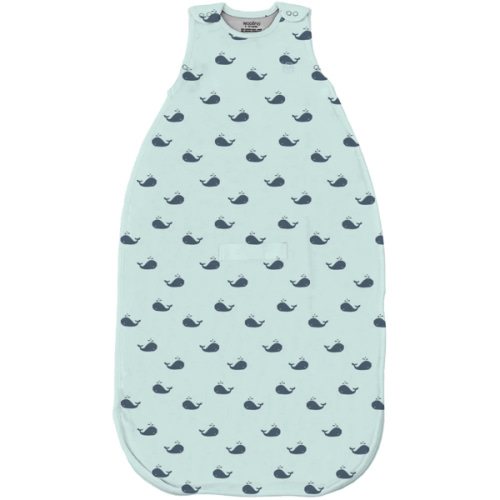 4 Season® Ultimate Baby Sleep Bag, Merino Wool & Organic Cotton, Whales
