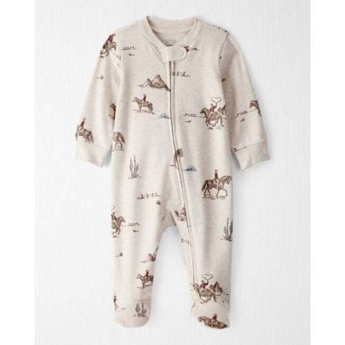 Baby Organic Cotton Sleep & Play Pajamas in Western Rodeo - Little Planet | Carter's