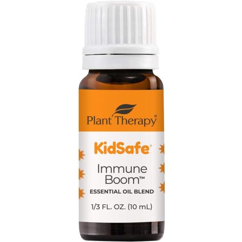 Plant Therapy Kidsafe Immune Boom Essential Oil Blend 10 mL (1/3 oz) 100% Pure, Undiluted, Great for Essential Oil Diffusers