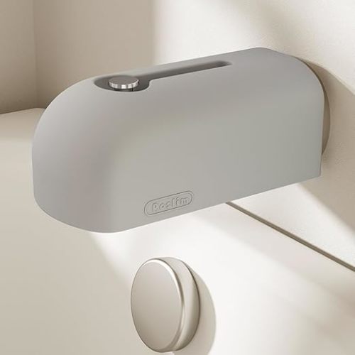 Bathtub Faucet Cover, Soft Silicone Bath Faucet Cover for Kids, Bath Spout Cover for Tub, Faucet Covers for Bathtub Safety, Toddler Bath Tub Water Spout Cover, Universal Fit (Grey)