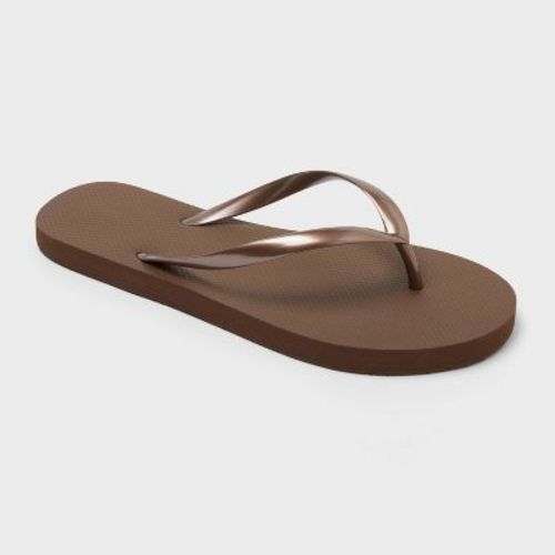 Women's Sydney Flip Flop Sandals - Shade & Shore™ Brown 8