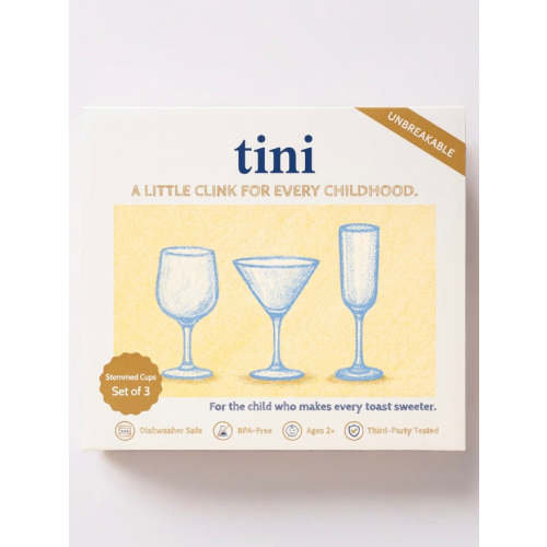Tini Cheers (Stemmed cups 3-set pack)