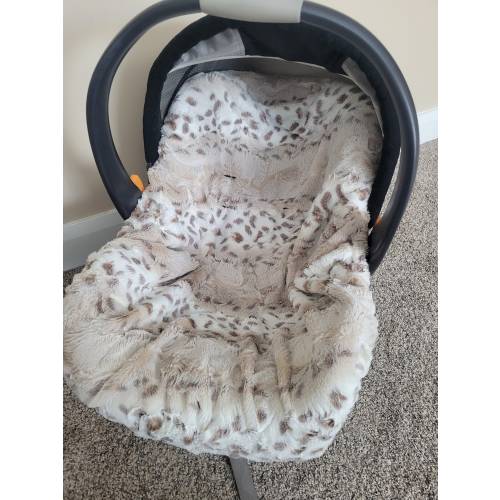 minky car seat liner - minky car seat cover - minky cover up - minky liner - carseat liner - baby car seat liner - unisex car seat liner