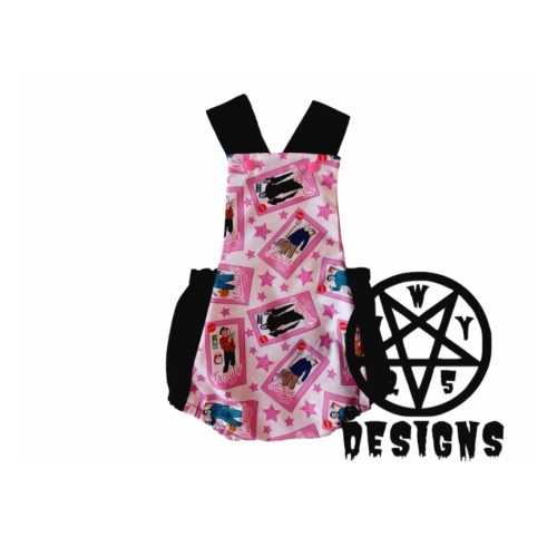 Horror Doll Overall Romper – Highway 25 Designs