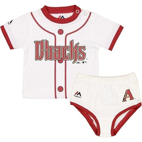 Outerstuff MLB Newborn Arizona Diamondbacks Little Player Jersey and Bottoms Set (0M - 9M)