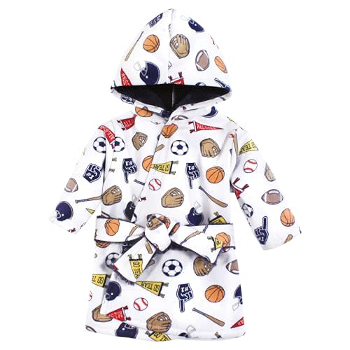 Hudson Baby Unisex BabyMink with Faux Fur Lining Pool and Beach Robe Cover-ups