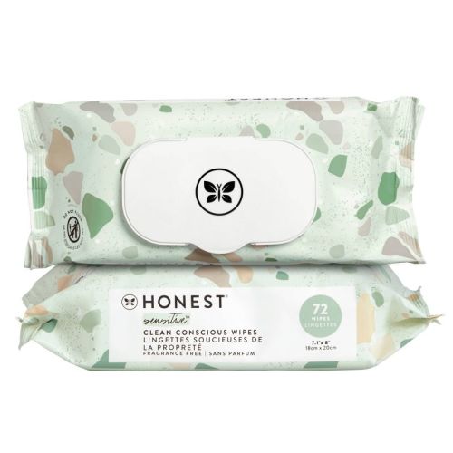 The Honest Company Sensitive Skin Baby Wipes - Geo Mood - 144ct